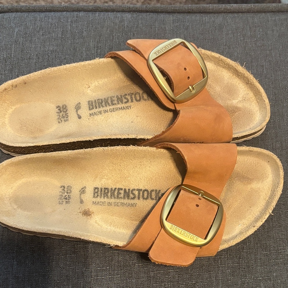 Birkenstock Brown Leather Sandals